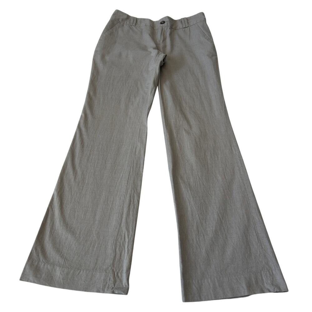 Banana Republic Pants Women's Martin Fit Gray Preppy Lightweight Size 4